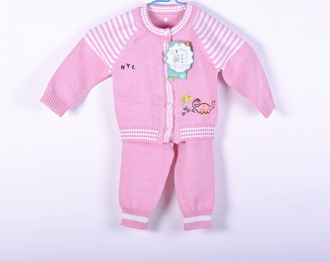 开档毛衣套装<em>宝宝开衫</em>棉线<em>纱衣</em> 针织衫<em>新生儿</em>