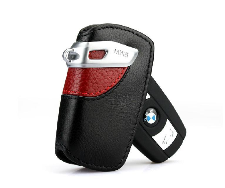 订制高档定型牛皮钥匙包 爆款车钥匙包 真皮锁