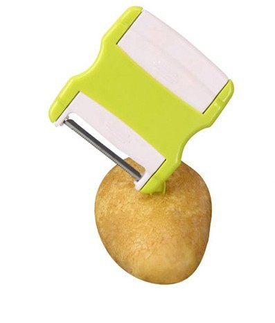 【双向翻转多功能削皮器\/切丝器|水果蔬菜削皮