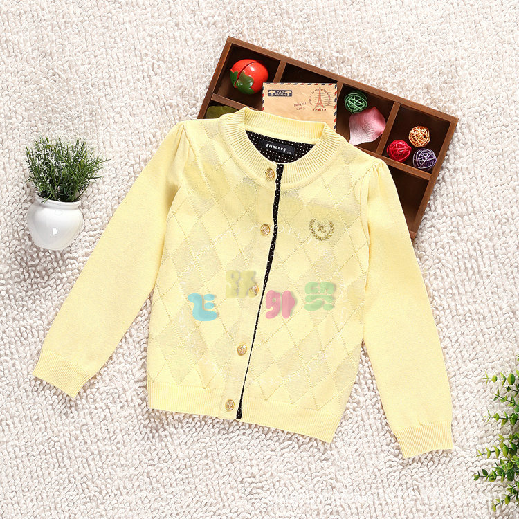 klinndog卡林狗儿童<em>毛衣</em> 原单<em>毛衣</em> 圆领<em>对门</em>开