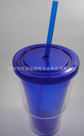 【批发 单层冰杯 双层冷饮杯 奶茶杯子 独特设计