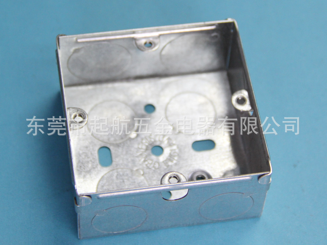 接线盒-热镀锌86型明装铁接线盒--阿里巴巴采