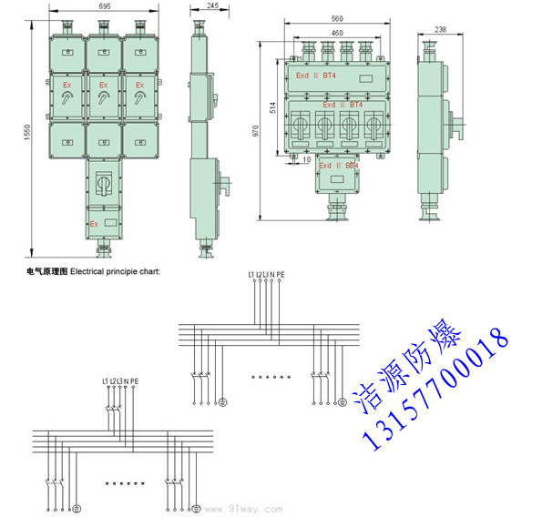 BXX51系列防爆动力检修箱0_副本