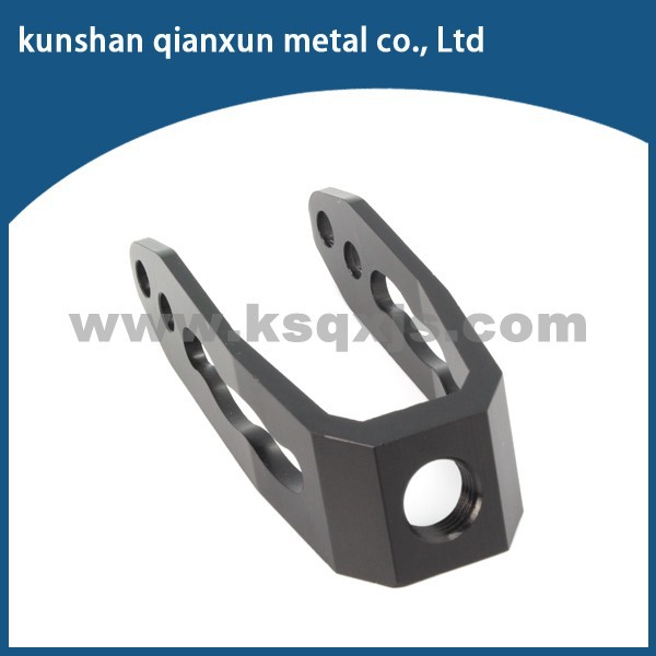 cnc精密机加工,康复器材配件,轮椅配件,黑色阳极