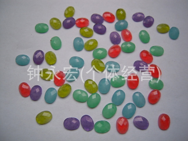 廠傢直銷各型狀小規格指甲飾品珠子