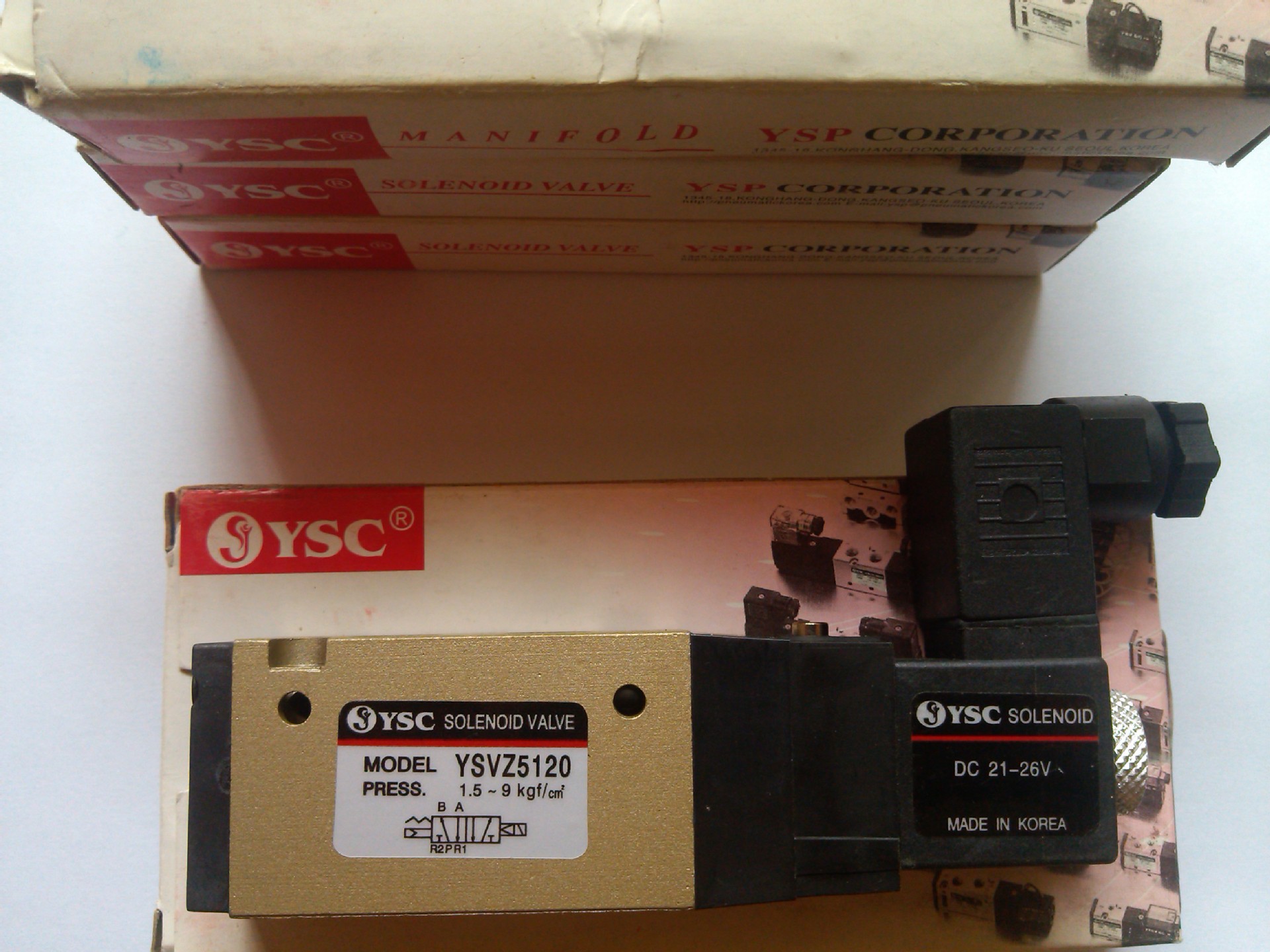 ysc电磁阀 韩国进口电磁阀 ysvz5120