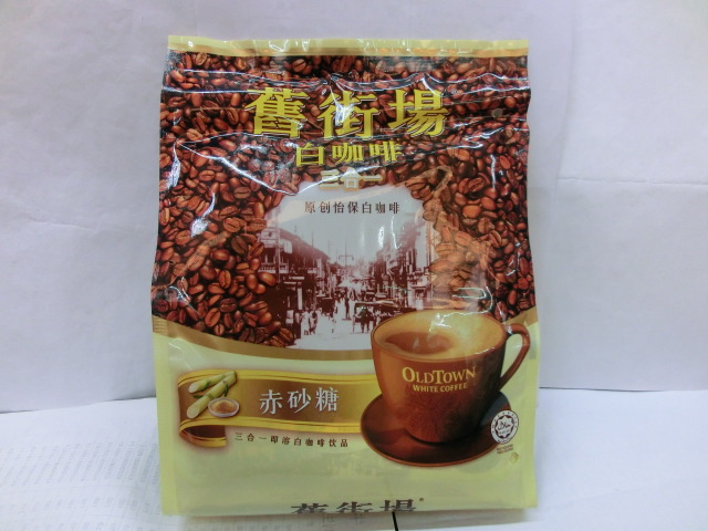 马来西亚进口白咖啡 旧街场白咖啡 原味3合1速溶咖啡480克/袋5味