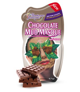 巧克力泥面膜