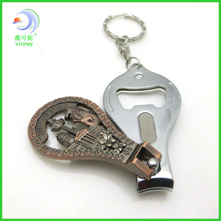 供应旅游纪念品 新加坡纪念品 指甲钳钥匙扣 可