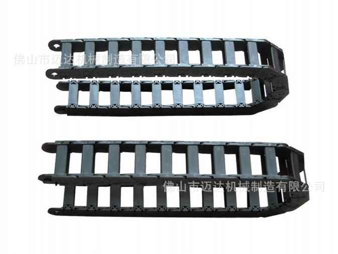 厂家大量供应数控机床工程塑料拖链35*50 电缆坦克链 按图定做