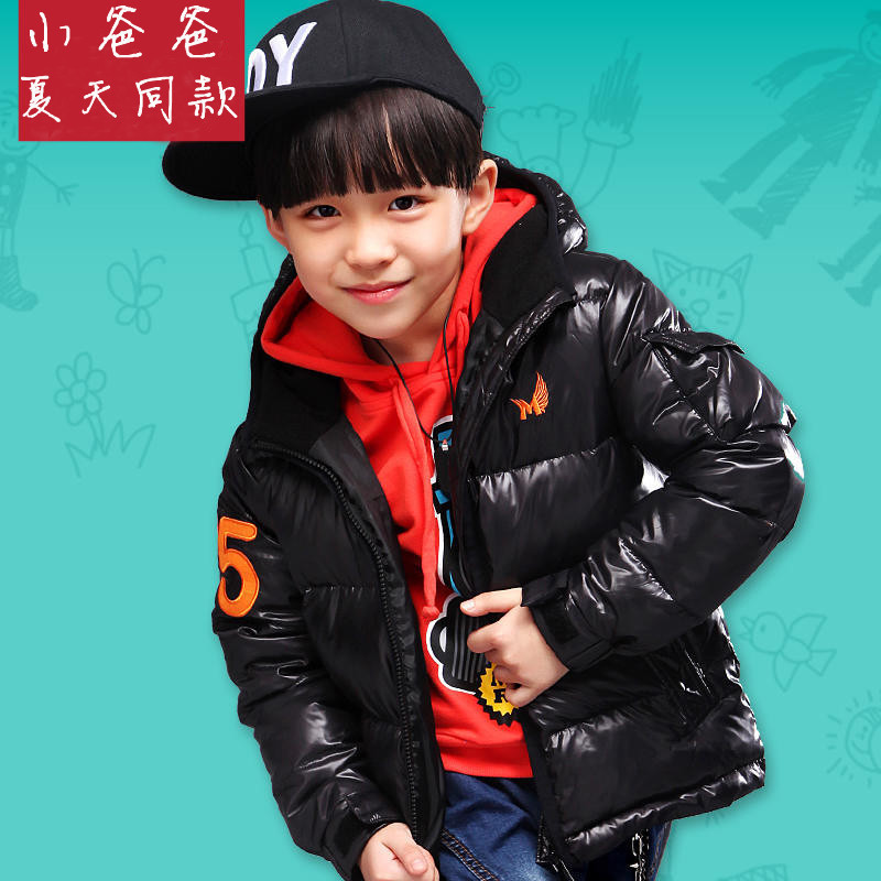 小爸爸同款冬款<em>男童棉衣</em> 文章<em>男童外套 加绒</em>男