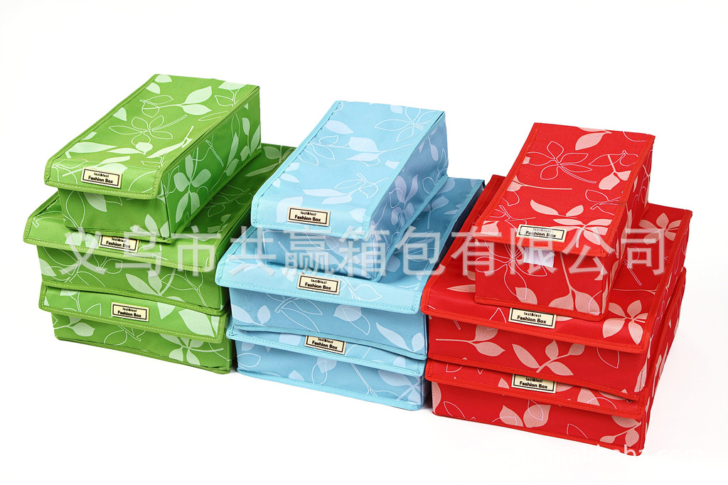 七格<em>瑰</em>花<em>文胸</em>内衣收纳盒 义乌地摊货源新奇饰