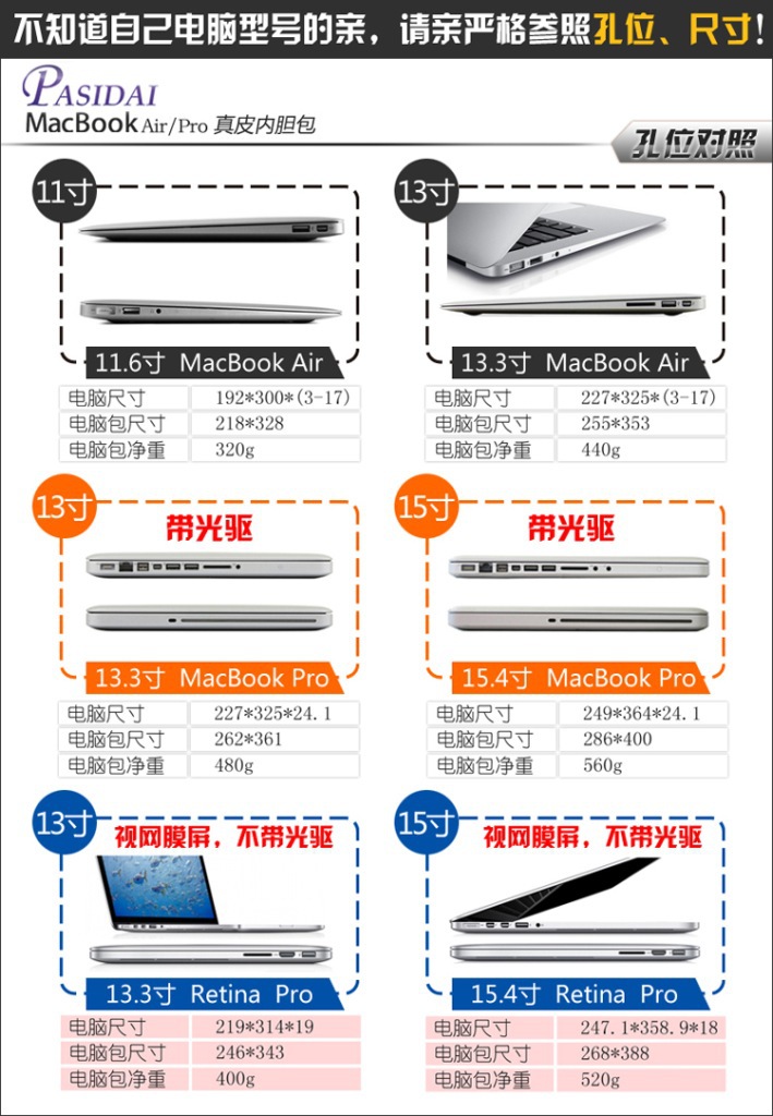 電腦包尺寸