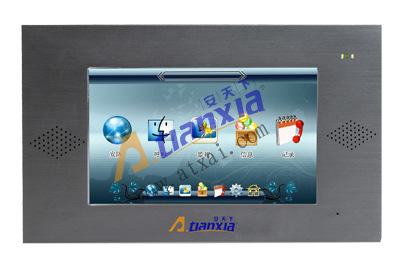 TCP/IP铝面板全触摸室内分机