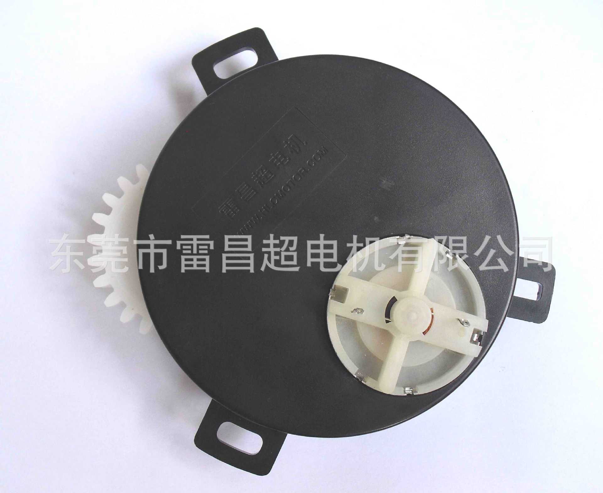 hf80-5a 6v电动餐桌转盘减速电机 转盘塑胶齿轮箱 电动转盘马达