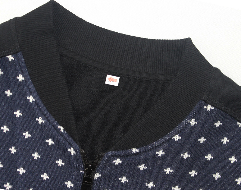 【报喜鸟 圣捷罗 正品男装 <em>针织</em>拉链 <em>提花</em>商务开