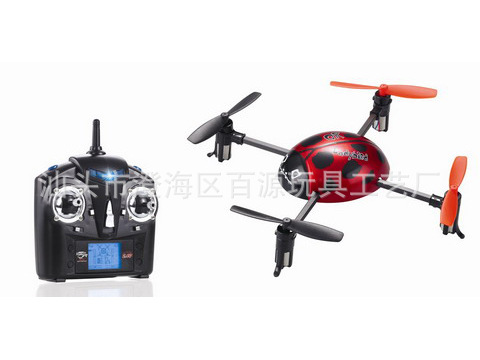 G翻转四轴飞行器带灯光液晶遥控器 高档玩具 