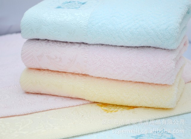 洁玉淑雅刺绣毛巾4