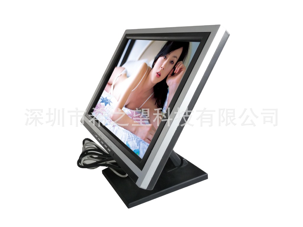 液晶显示器-15寸工业级触摸屏显示器 工业触控