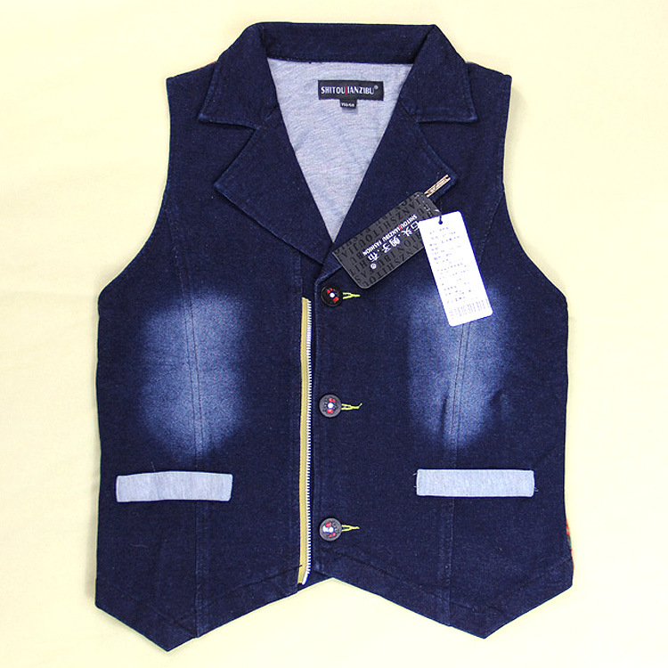 【石头剪子布儿童秋款<em>马甲</em> <em>男大童</em>2013<em>春秋</em>新