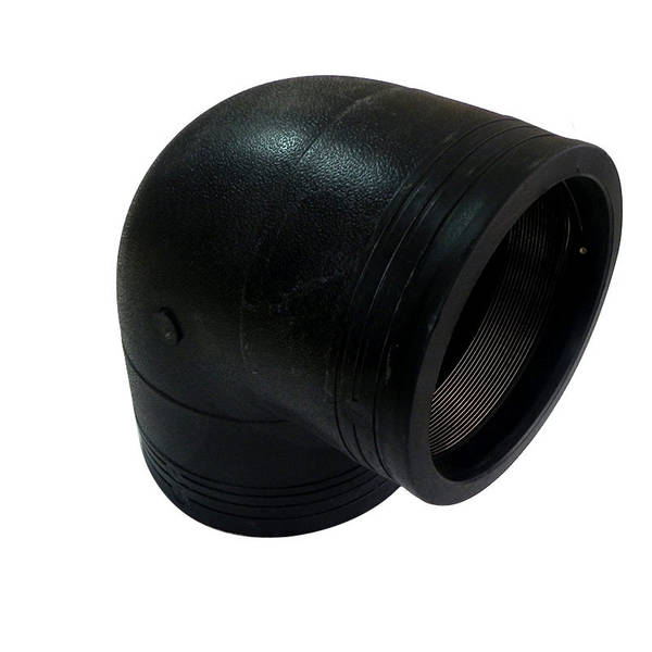 『批发』电熔管件 HDPE电熔直接90°弯头 价