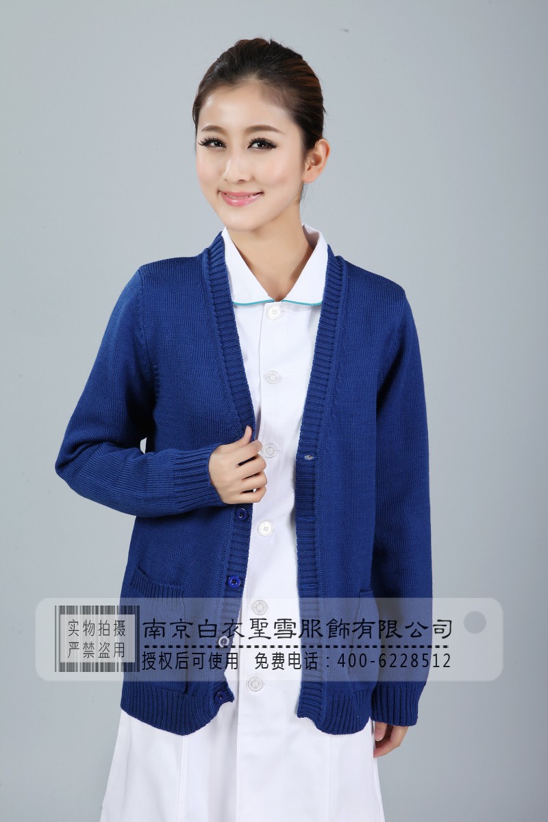 【白衣圣雪 百分百丝光<em>羊毛</em>护士毛衣MY-1 不起