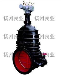 铸铁闸阀Z945T-10 DN300电动闸阀污水阀