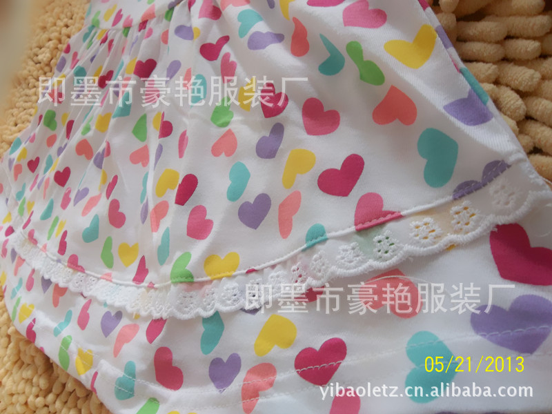 新款兒童蕾絲蝴蝶吊帶裙