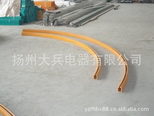 多極管式滑觸線DHG-4-15/80，固定懸吊架，供電器中間，揚州滑線