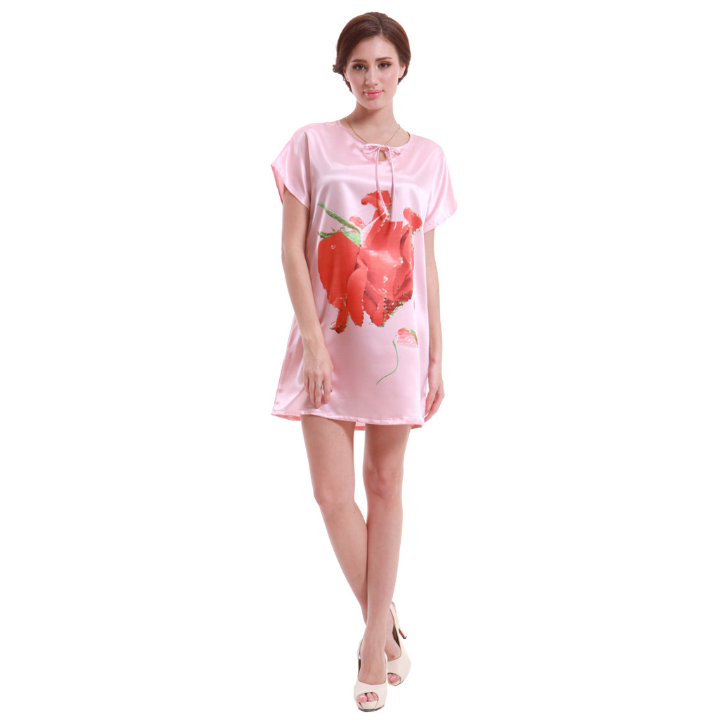 2013春秋<em>新款</em>女士<em>睡衣</em>家居服仿真丝绸<em>睡衣</em> 女