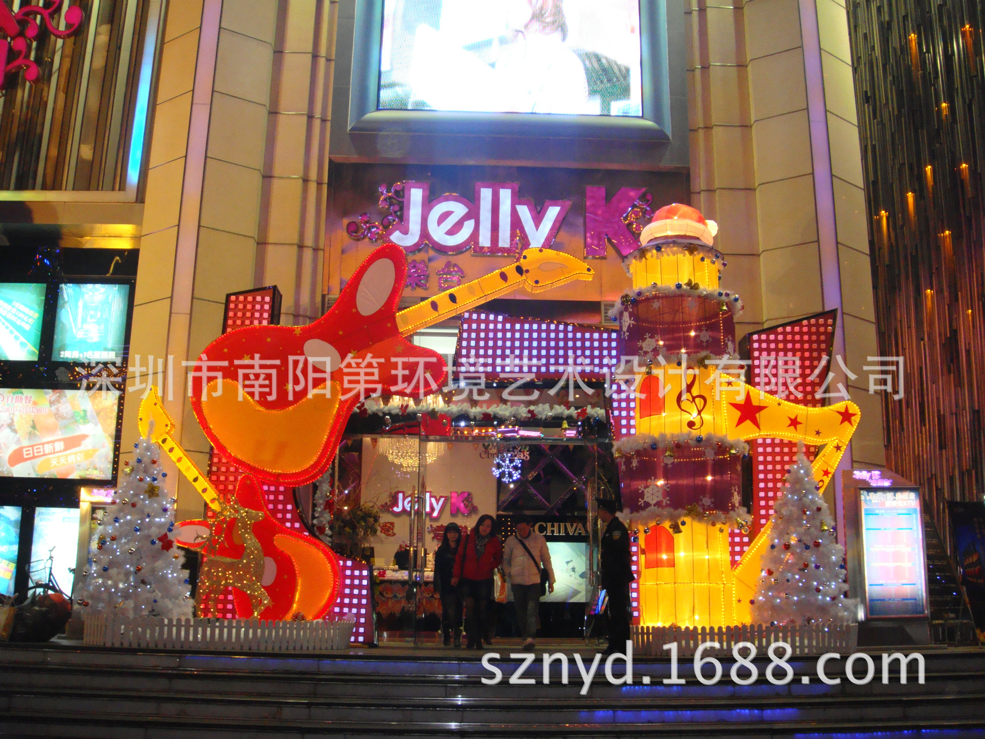 圣诞布置商场圣诞节庆装饰酒店装饰商场美陈圣诞场景设计装饰