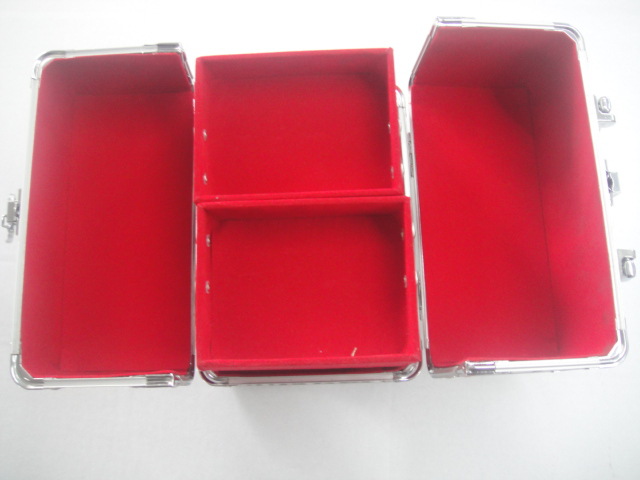 化妝箱-新款2013、特價工廠直銷鋁箱 帶抽屜工廠,批發,進口,代購