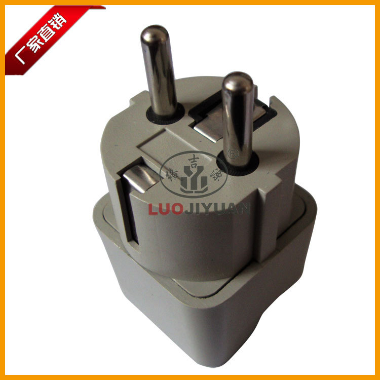 欧式转三脚插座2
