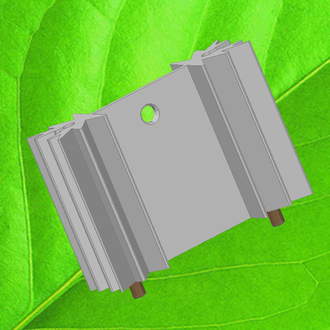 芯片铝散热片 MOS管散热片 电磁炉散热器 微波