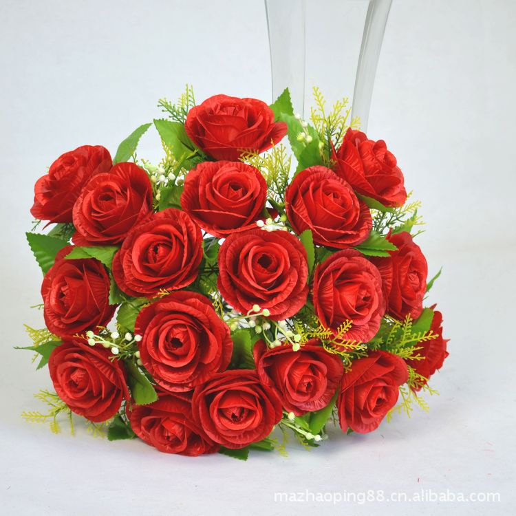 18有园玫手捧花