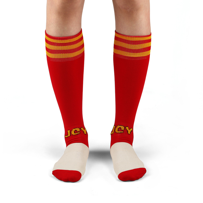 足球袜男童,女童长袜子3 个颜色可以挑选批发