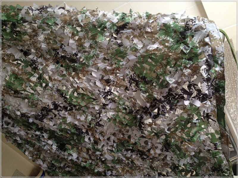 【丛林数码迷彩阳台防晒网 安全网 汽车顶装饰