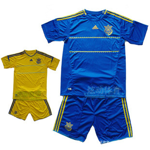 足球、篮球服-2012欧洲杯乌克兰国家队球衣 乌