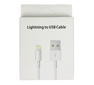 纸盒-精美iphone5数据线包装盒 苹果5数据线包