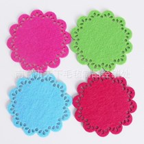 创意化纤毛毡餐具垫 杯子垫