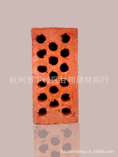 杭州厂家直销批发砌墙粘土烧结红砖建筑装饰隔音土红砖头质量好
