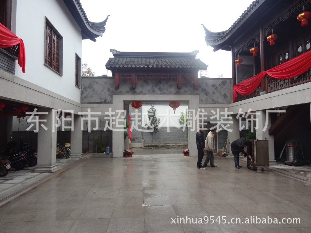 【古建筑别墅中式茶楼寺庙别墅牌楼牌坊门楼多少韩路酒店钱图片