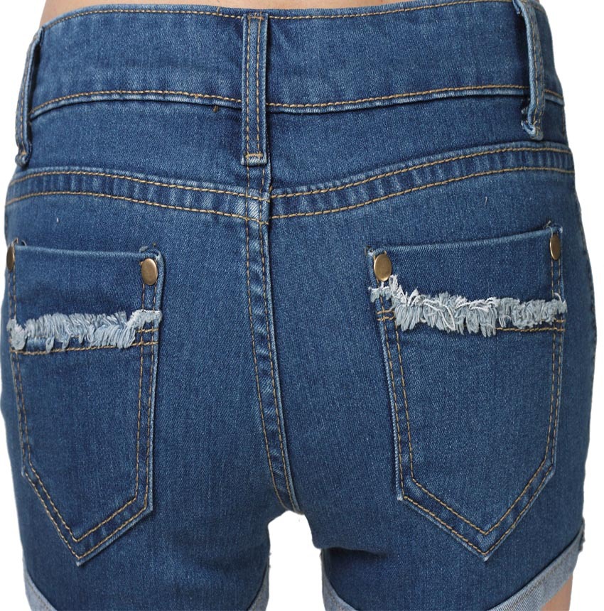 欧依郎<em>2013</em>女装新款牛仔<em>短裤</em>韩版修身显瘦潮