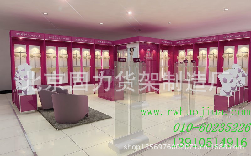 【供应内衣展示柜 <em>文胸</em>展架 木质展柜 欢迎新老