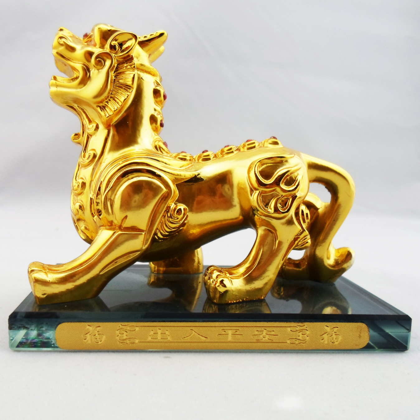 【高档镀金貔貅麒麟香水座招财保平安金貔貅车用内饰摆件正品直销】价格,厂家,图片,汽车香水,义乌市景从电子商务商行-马可波罗网