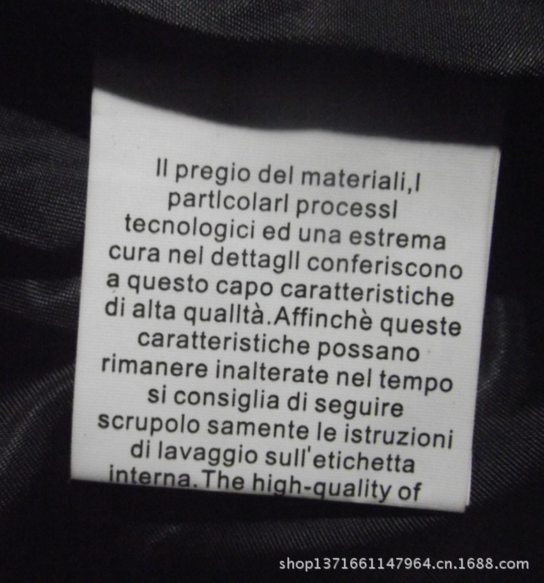 意大利原单独立包装男士羽绒服