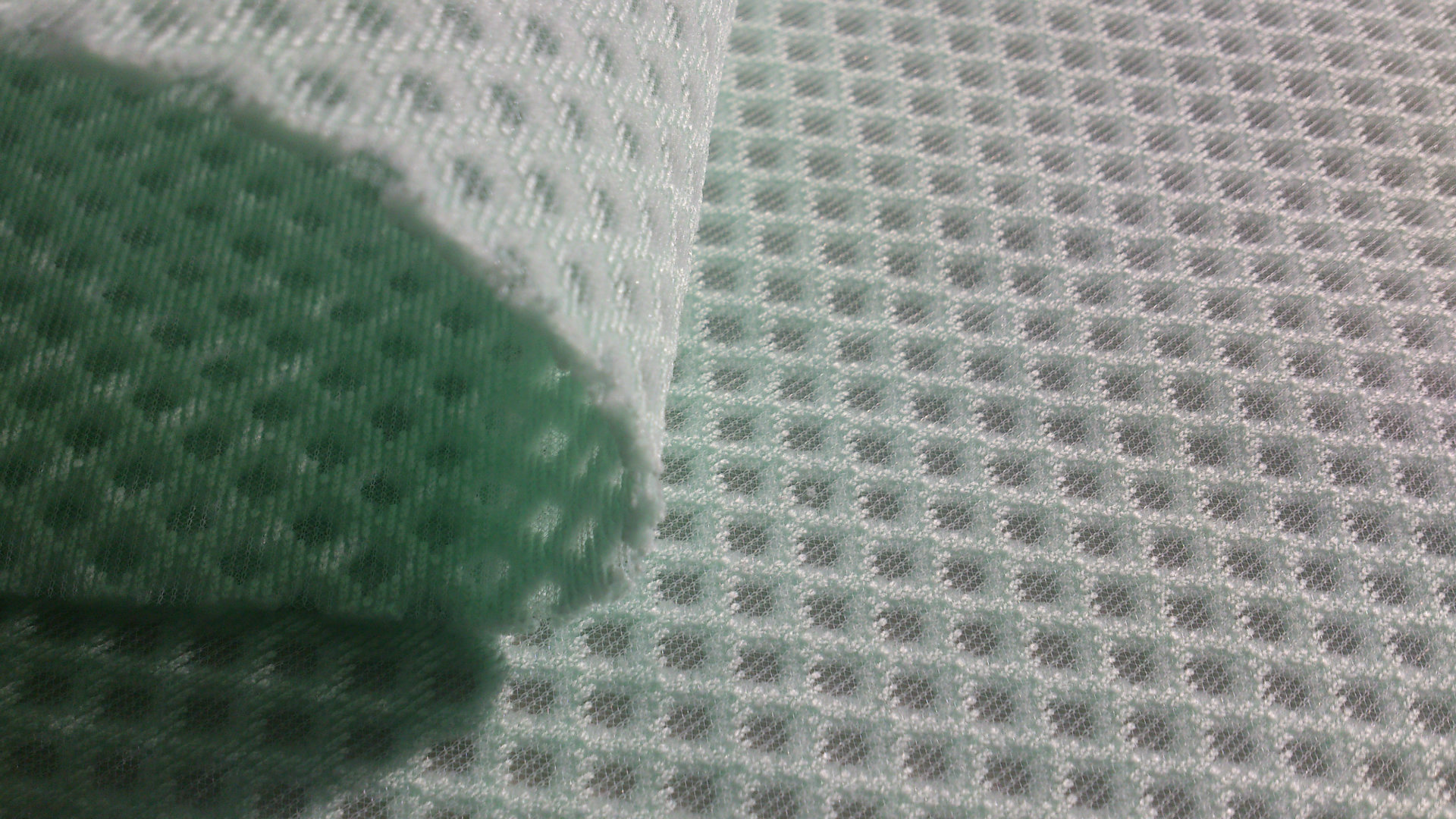 明治网布 涤棉网眼布 透气弹力网布 <em>文胸压杯</em>用