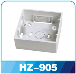 塑料建材-供应奥龙达905 PVC接线盒 86型明装