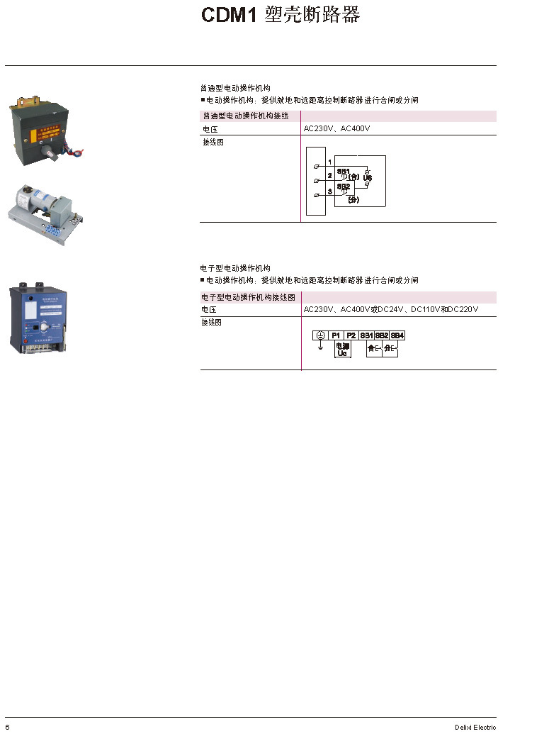 CDM1 塑料外殼式斷路器-5