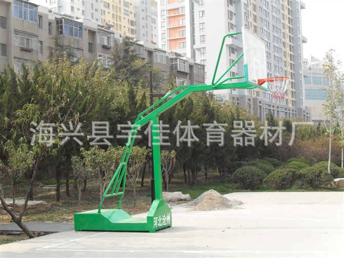 凹箱式篮球架